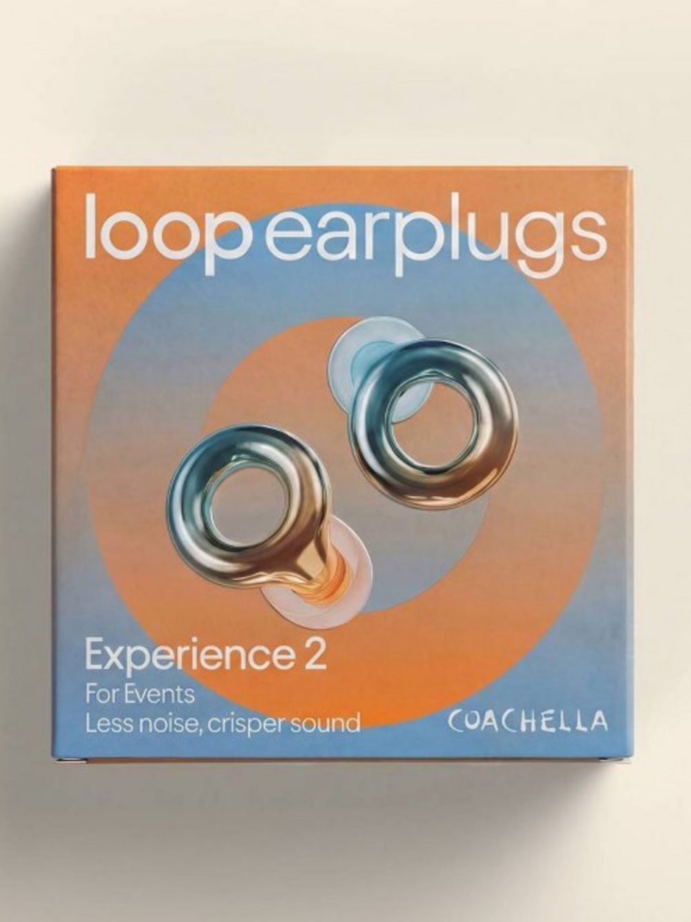 Loop Experience 2 Earplugs for Live Events Concerts •Coachella Edition•